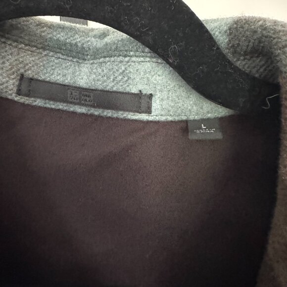 Uniqlo - Oversized Short Jacket | Checked - Picture 3 of 3